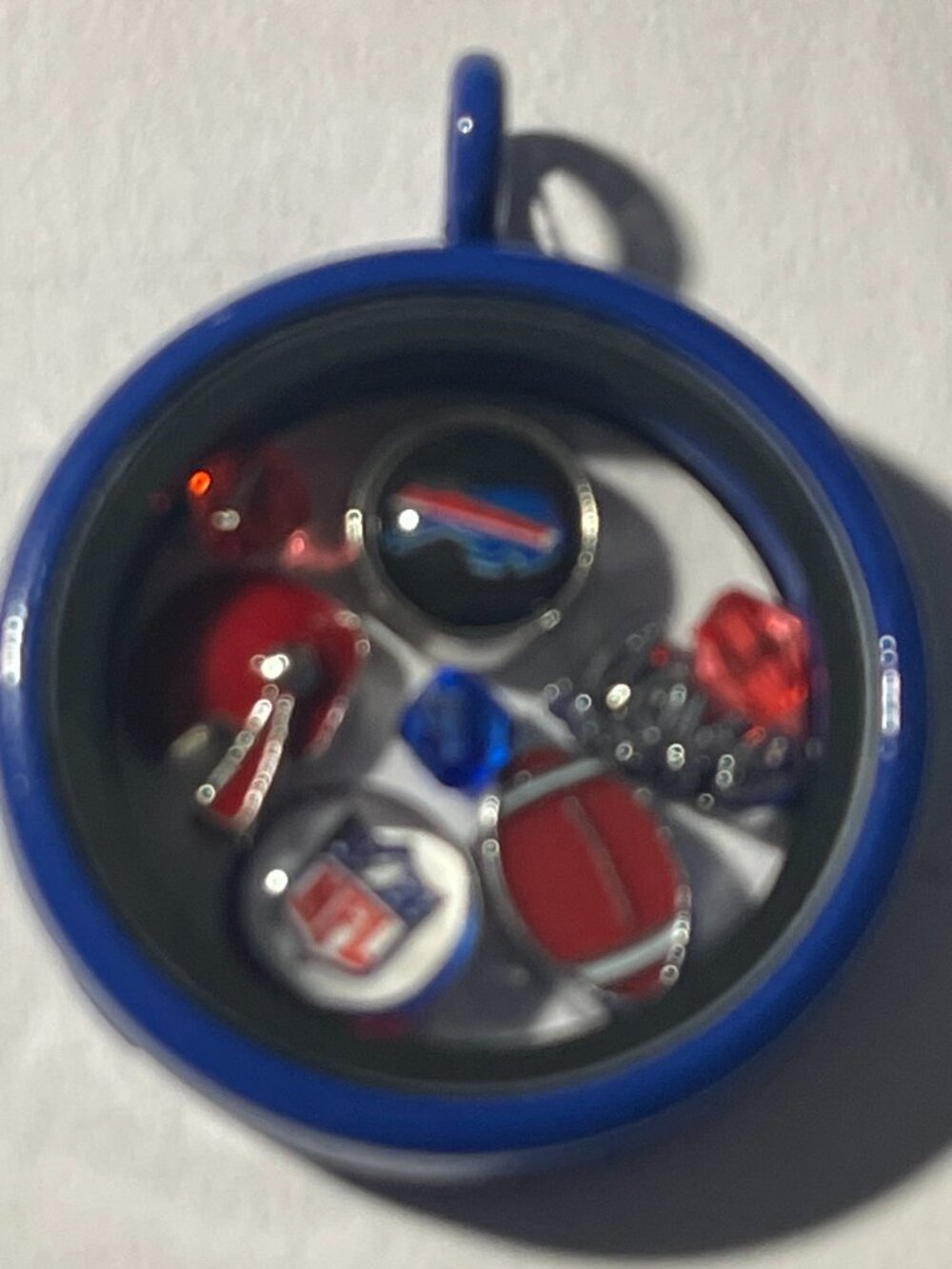 Buffalo Bills NFL Memory Charm Locket w/ 22 IN chain NEW